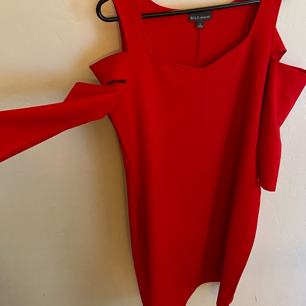 Red dress
